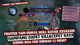 90% SELALU NGEBANTAI! Jungler Fighter PALING GAMPANG DAPET KILL DAN CEPET KAYA | Mobile Legends