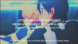 Sword Art Online Alicization Op 1 FULL AMV ||『Adamas - LiSA』|| Sub Español + Romaji + English