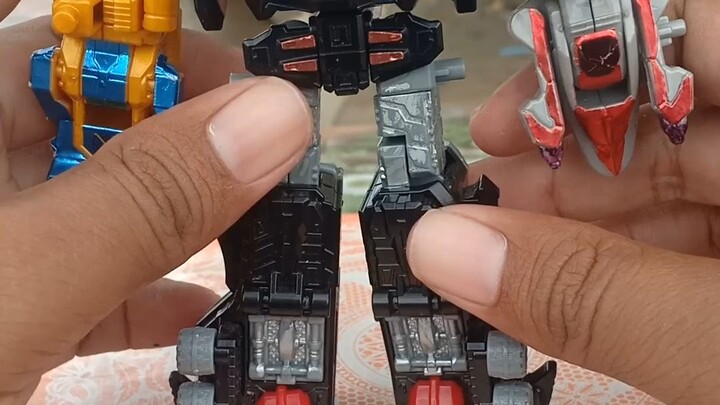 Tàu cảnh sát robot #minipla patkaiser trains