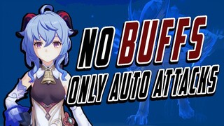 GANYU SOLO LEVEL 92 WOLF BOSS [WL7 ANDRIUS WOLF OF THE NORTH CHALLENGE NO FOOD C0] - Genshin Impact