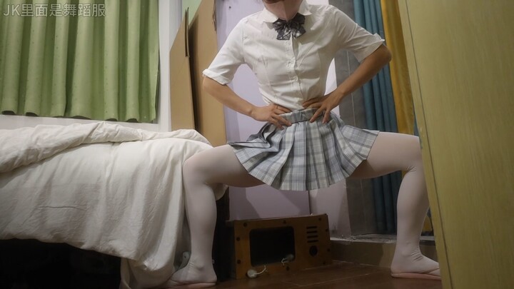 JK dance outfit for girls, normal filming without any inappropriate guidance