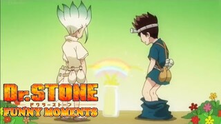 『Dr Stone』 Funny Cringe Moments Part 4 | [ Eng Dub ]