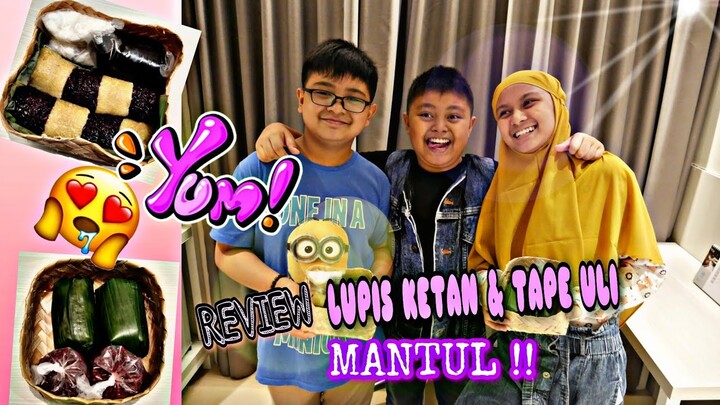 REVIEW LUPIS KETAN DAN TAPE ULI PALING ENAK || KULINER JAKARTA