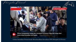 Pemerintah Menurunkan PPN?