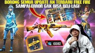 BORONG SKIN INCUBATOR SAMPAI ERROR! NGABISIN 100K DM BUAT BELI SEMUA UPDATEAN TERBARU FREE FIRE