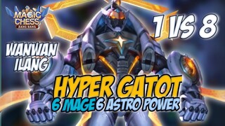 HYPER GATOT 6 ASTRO 6 MAGE TERBAIK ! WANWAN BINTANG 3 LANGSUNG HILANG ! MAGIC CHESS