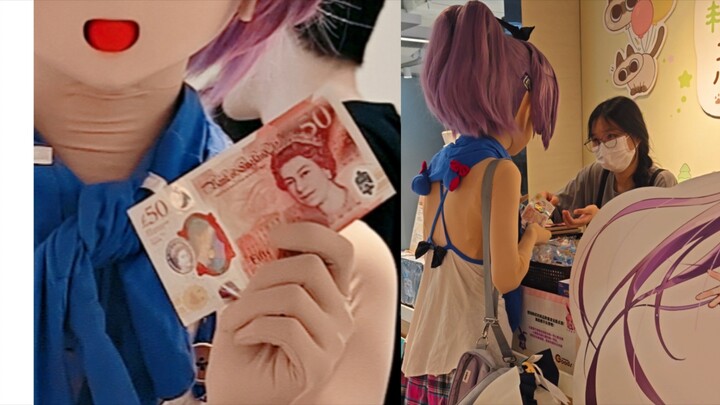 This javelin—going to the Azur Lane restaurant and pulling out a British pound made me laugh so hard