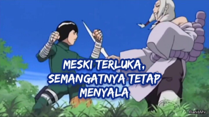 MESKI TERLUKA, SEMANGATNYA TETAP MENYALA
