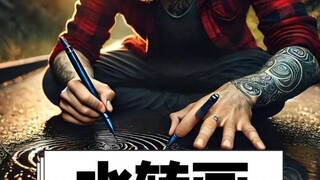 هل سبق لك أن رأيت مثل هذه العملية التجريدية للرسم؟