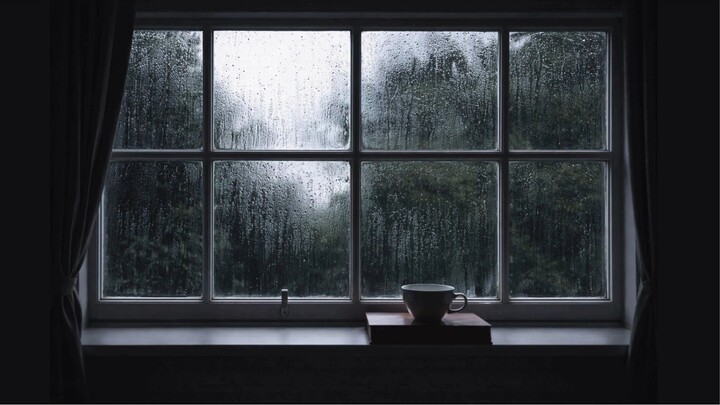 雨声敲窗伴随雷声｜助眠·学习·放松