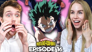 DEKU IS A GENIUS!! UA RACE EVENT! | My Hero Academia S2E3 REACTION