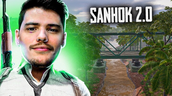 PRIMEIRA VEZ NA NOVA SANHOK 2.0 - PUBG