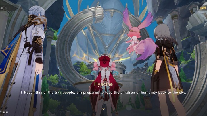 Honkai Impact Star Rail Hyacine Speech  & Phainon
