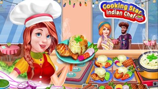 พ่อครัวร้านอาหารเกมทำอาหารอินเดีย👍