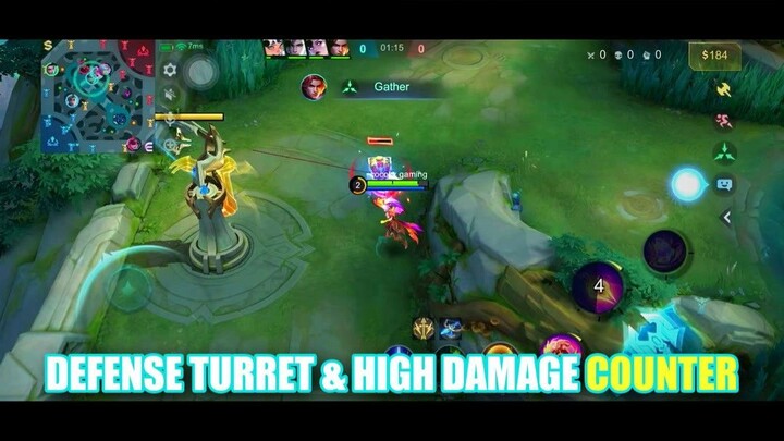 Defense Turret & High Damage Counter