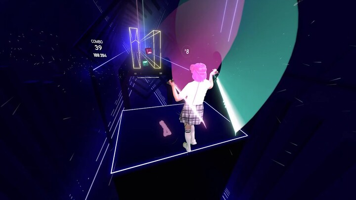 Vibe with me in Beat Saber