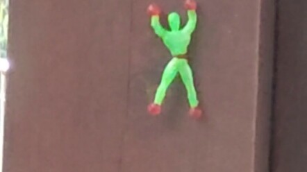 Even the little green man has his own worries, right?