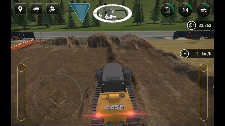 การพัฒนาที่ดินในเขตตะวันออกเฉียงเหนือ ขับรถดันดินปรับปรุงหน้าดิน 🚧Construction Simulator 3