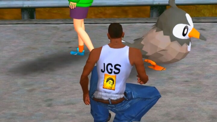 I completely changed GTA SA with this 【Voiceover + Multi-Character Skin MOD】!
