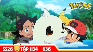 Review phim Pokemon SS25 TẬP 1134 - 1136 I  dấu vết về sự xuất hiện của Miu bất ngờ được tìm thấy.