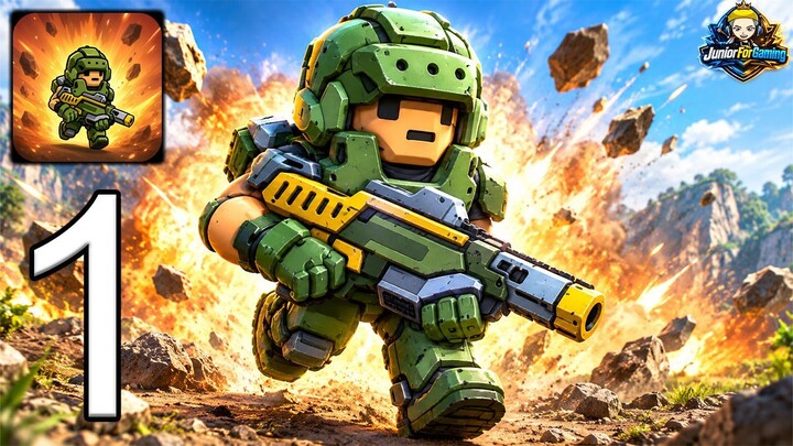 Soldier Defense - Gameplay Walkthrough Part 1 - Tutorial & Highlight (iOS,Android)