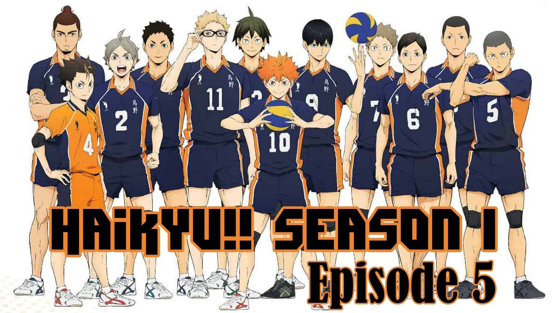 Haikyu Season 1 Episode 5 English Sub HD - BiliBili