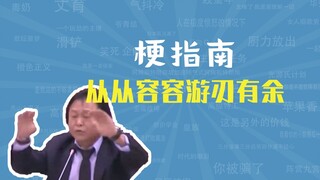 从从容容游刃有余是什么梗【梗指南】
