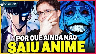 POR QUE AINDA NÃO SAIU ANIME DE SOLO LEVELING!?