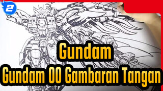 Gundam|Orang Luar Melukis Dengan Tangan Gundam 00 Terbang Yang Sangan Keren!_2