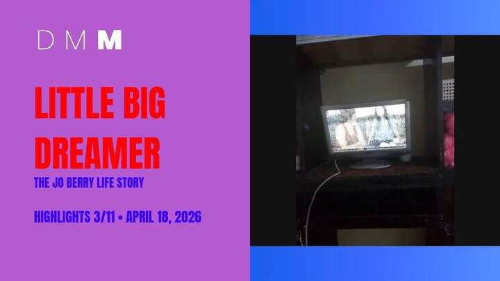 DMM: 2nd Gong Online - Little Big Dreamer: The Jo Berry Story • 18 April 2026 | HIGHLIGHTS 3/11