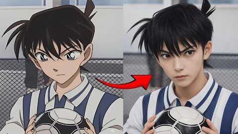 “Detective Conan” 4K Ultra-Realistic Live-Action Version (Meitantei Conan) 🤫 AI Real-Life Adaptation