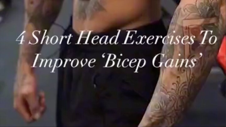 How to grow bigger biceps exercise!