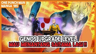 (Manga OPM 185) | Mengalahkan Monster Lv.Naga dengan SEKALI SERANG!!! Genos MENANTANG SAITAMA Lagi!!