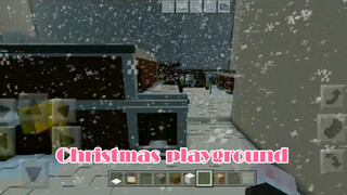 Minecraft|The Christmas scene