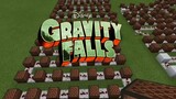 Gravity Falls Theme song Ft. Minecraft Noteblocks Remix #Shorts