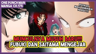 (Manga OPM 175) | MUNCULNYA MUSUH BARU!!! Saitama & Fubuki Mengejar Psykos yang Diculik!!