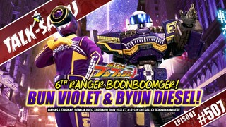 INI DIA 6th RANGER DARI BOONBOOMGER! BUN VIOLET DAN JUGA PARTNERNYA BYUN DIESEL!