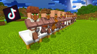 ลองเล่นตาม TikTok สุดจะเท่ห์!!..เจอสิ่งที่คนน้อยจะทำ!! (Minecraft TikTok)
