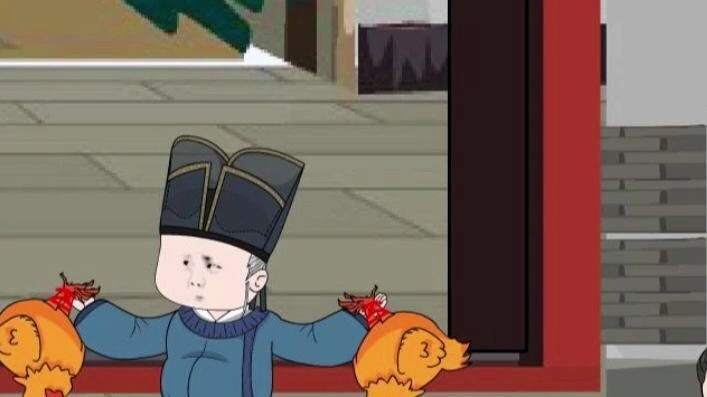 Pangeran Zhu Houzhao membawa orang untuk "menebus rumah" #animasi asli #二元