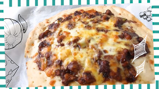 [Ẩm thực] Pizza gà xào Cung Bảo