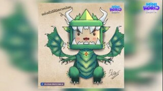 Mini World:CREATA รวมภาพวาดจาก กิจกรรมแต่งตัวให้มิสรา