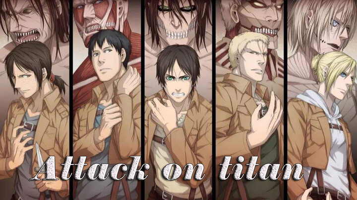 [MAD] Ghép nhạc chủ đề các phần "Đại Chiến Titan"