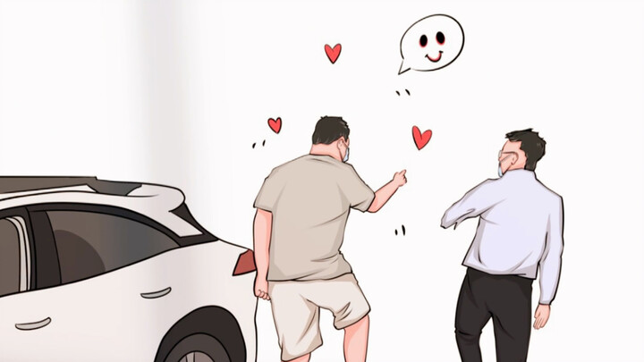 Đàn ông Trung Quốc không chấp nhận thất bại và mua xe chỉ vì một cử chỉ.