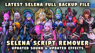 New Selena Full Backup File | Updated Sound & Updated Effects w/ Sharebackground & HeadIcon | MLBB