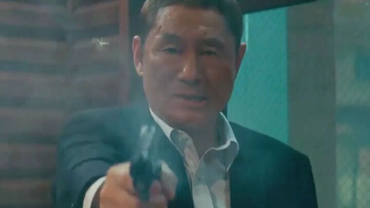 You ruthless man, you're talking with a gun, open your mouth!