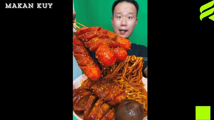 satu botol saus samyang #samyang #fyp #mukbang #asmr