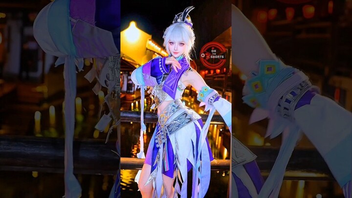 Yuhuan Cute Dance  Honor of Kings Cosplay #shorts