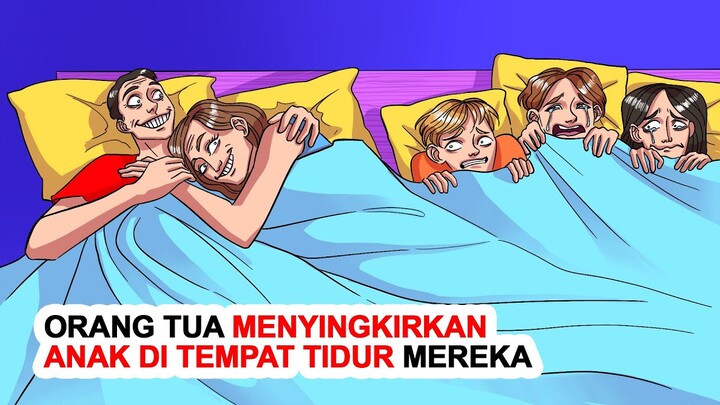 Orang Tua Menyingkirkan Anak Di Tempat Tidur Mereka