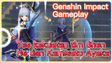 [Genshin Impact, Game streaming] Tes kekuatan tim Shen He dan Kamisato Ayaka