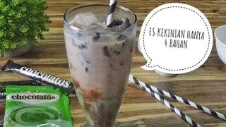 Cara Membuat Matcha Milk Coklat  | Es Kekinian chocolatos # 12